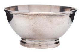 A Continental silver bowl,