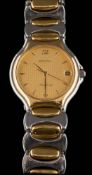 Zenith. A unisex 'Zenith Academy' two-tone wristwatch: reference 59.6000.