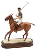 A Royal Worcester porcelain equestrian group: of HRH The Duke of Edinburgh,