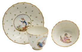 A Caughley teacup,