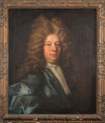Circle of Sir Godfrey Kneller [1646-1723]- Portrait of a gentleman, bust-length,