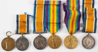 A group of three WWI Pairs:,