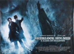 A group of British quad film posters:, 'The Hobbit', 'Skyfall', 'New Years Eve', 'The Big Year',