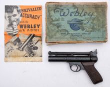 A pre-war Webley Senior .