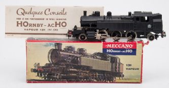 Hornby-Acho OO/HO No 6360 2-6-2 SNCF black Prairie tank locomotive 131TB42':, boxed.