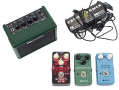 Three Joyo foot pedals :, 'Ultimate Drive',