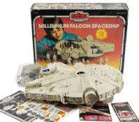 Palitoy Star Wars Vintage Millennium Falcon:, with all accessories, unused sticker sheet,