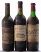 A bottle of Chateau St Paul 1985,