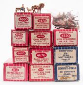 Hornby Dublo OO/HO gauge, a boxed collection of rolling stock:,