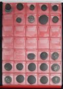 An album of ancient and modern coins: including Roman sesterti, Greek coins, Celtic coins,