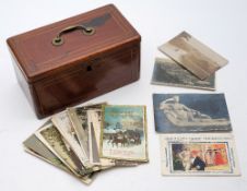 A collection of early 20th century postcards,