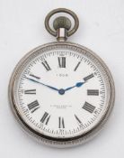 A WWII military open face pocket watch by Golay & Sons Ltd, London:,
