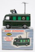 Dinky No 968 'BBC TV' Roving Eye Vehicle:, in green and grey, with plastic aerial,