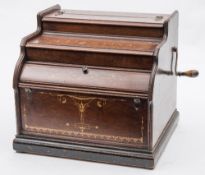A late 19th century 'Celestina' paper roll organ circa 1880:,