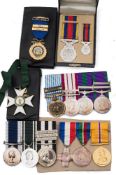 An Elizabeth II (Korea) group of seven:, United Nations Korea medal,