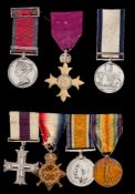 A WWI Military cross group of four to Major R D Bennett, Middlesex Regiment,