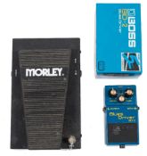 A Boss BD-2 Blue Driver and a Morley Wah-Wah: (2)