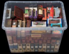 Matchbox, Lledo and others:, a boxed group of commercial and vintage vehicles, etc.