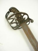 A Victorian Infantry Officer's dress sword:,