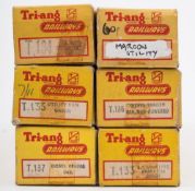 Tri-ang TT a group of BR passenger rolling stock:, T133 green Mainline Brake Coach 2nd Coach,