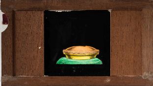 E G Wood & Co, London, two magic lantern slipping slides:,