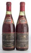 Five bottles Les Armandieres Chavens 1972.