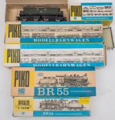 Piko OO/HO gauge, a group of locomotives and rolling stock:,