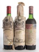 Nine Chateau Mouton Rothschild 1970 First growth.