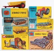 Corgi, A group of farm and agricultural vehicles:, No 50 Massey Ferguson 65 Tractor,