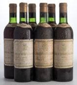 Six bottles of Pichon Longueville Lalande Pauillac 1967:.