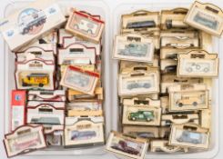 Lledo, a boxed group of 'Days Gone By' vehicles:.