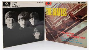 The Beatles. 'Please Please Me' and 'With the Beatles', 33rpm mono albums by Parlophone: (2).
