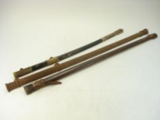 A British Infantry pattern gilt brass mounted scabbard:,