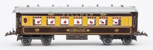 Hornby O Gauge No 2/3 Special Pullman Coach 'Loraine':,