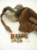 A South Africa miniature group of six together with an Edward VII Royal Marine Officer's dress