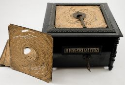 A late 19th century Herophon Organette by C F Pietschmann & Sonne, Germany:,