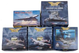 Corgi Aviation Archive, a boxed group of four:, No 48301 Avro Vulcan B2,