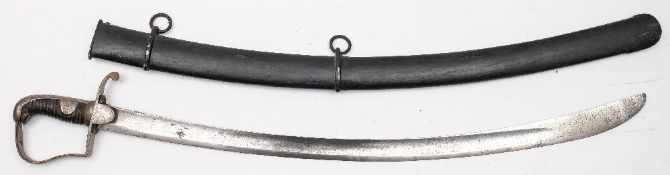 A British 1796 pattern Cavalry Trooper's sword:,