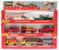 Dinky, a group of three boxed sets:, 299 Police Crash Squad,