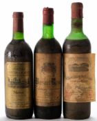 A bottle of Chateau Grand- Puylacoste Saint Guirons Pauillac 1972,