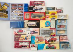 Corgi, Vanguard and others:, a boxed group of commercial and other vehicles,