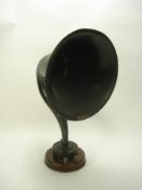 An early 20th century aluminum resonator speaker by S G Brown Ltd, London:,