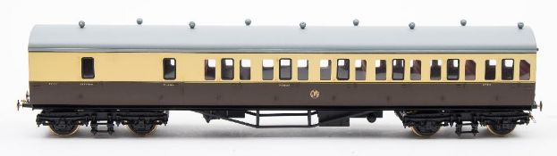 Garden Railway Specialist O gauge GWR cream and brown First/Guard passenger carriage 6762:,