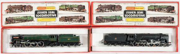 Hornby Railways OO/HO gauge, two boxed steam locomotives:,