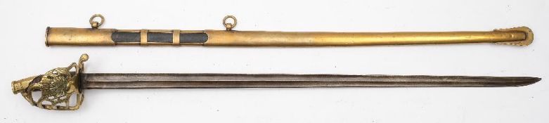 A French 1814 pattern cavalry sword by Klignethal:,