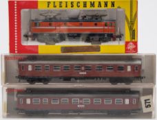 Fleischmann OO/HO gauge 4365 Swedish orange overhead electric:,