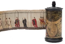 An 1821 King George IV Coronation,'Panorama of the Coronation of George IV, 19th July 1821':,