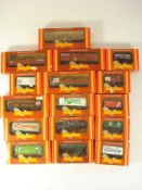 Hornby Railways OO/HO gauge, a boxed group of goods wagons:, including R003 'Polo' tank wagon,