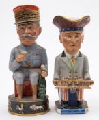 Two Wilkinson WWI Toby jugs after Sir Francis Carruthers Gould:,
