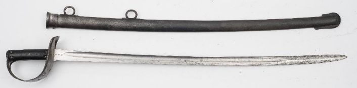 An 1882 pattern British Cavalry trooper's sword by Mole:,
